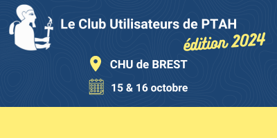 Club Utilisateurs de PTAH 2024 : format distanciel