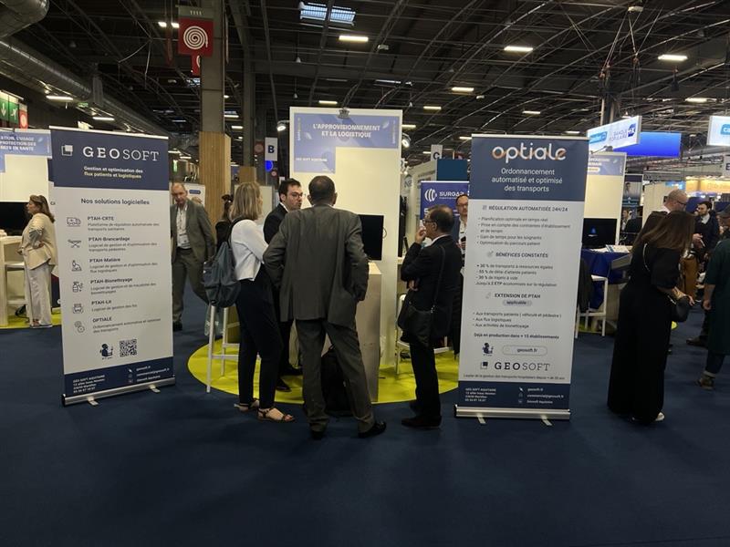 GéoSoft au salon SantExpo 2025